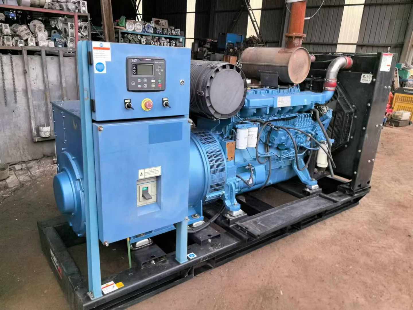 乌兰500kW 柴油发电机组可带动设备功率的计算公式是什么？