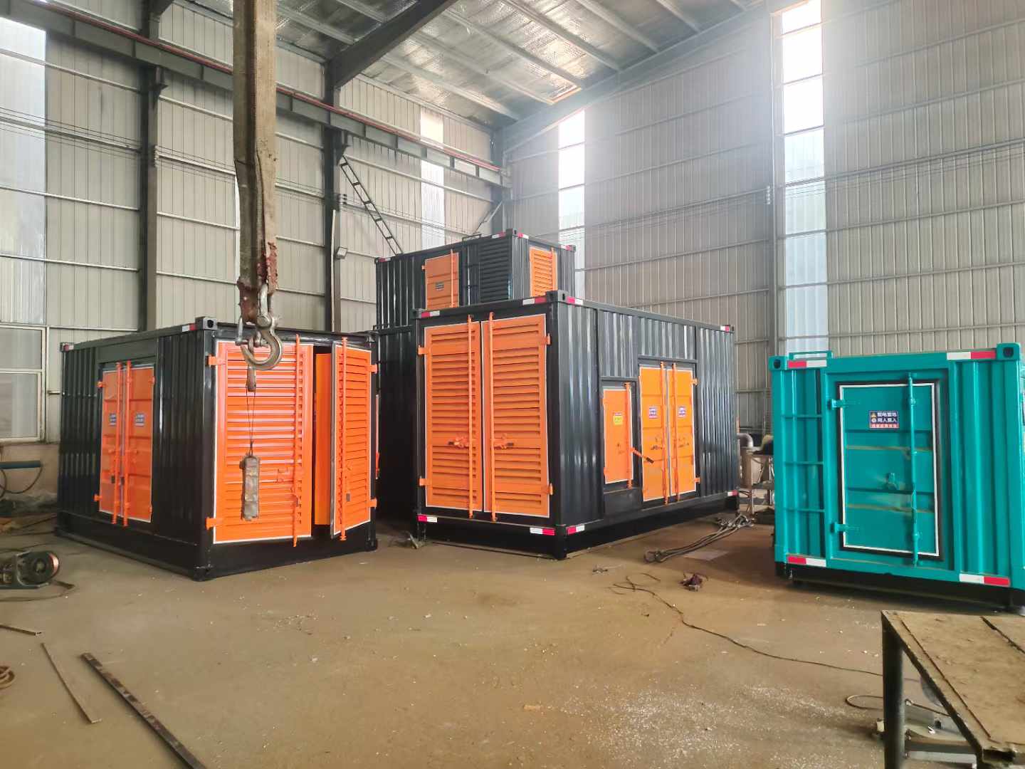 乌兰500kw柴油发电机组可以带动多少功率设备？