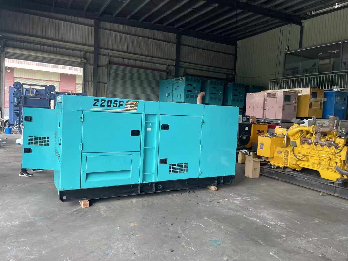 乌兰600kW柴油发电机组带载能力？